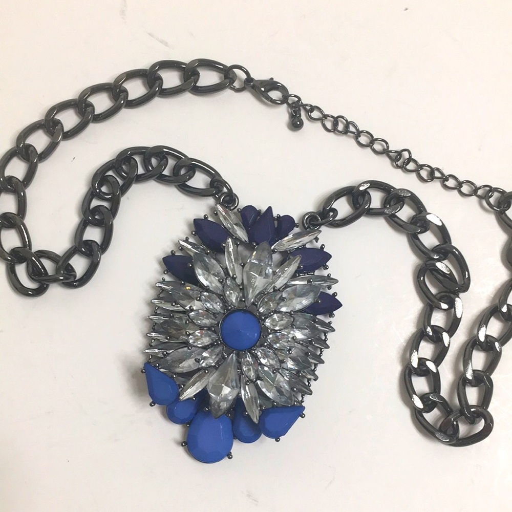 Goth chunky necklace